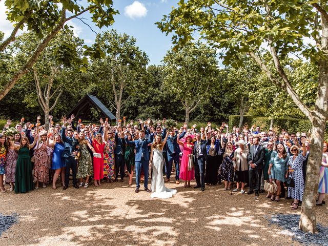 Matt and Camilla&apos;s Wedding in Lower Froyle, Hampshire 35