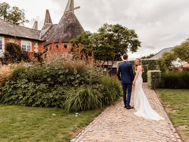 Matt and Camilla&apos;s Wedding in Lower Froyle, Hampshire 53