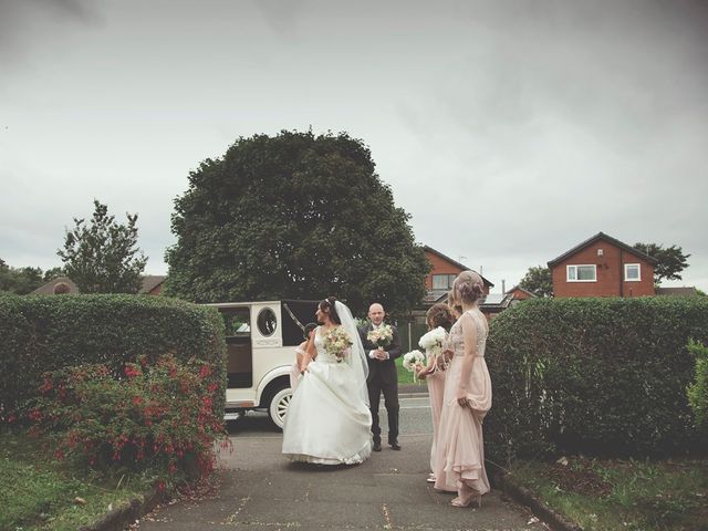 Karen and Sam&apos;s Wedding in Leigh, Lancashire 9