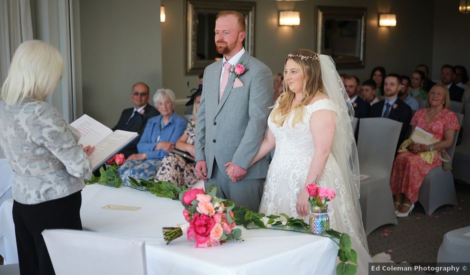 Alex and Charlotte's Wedding in Christchurch, Dorset