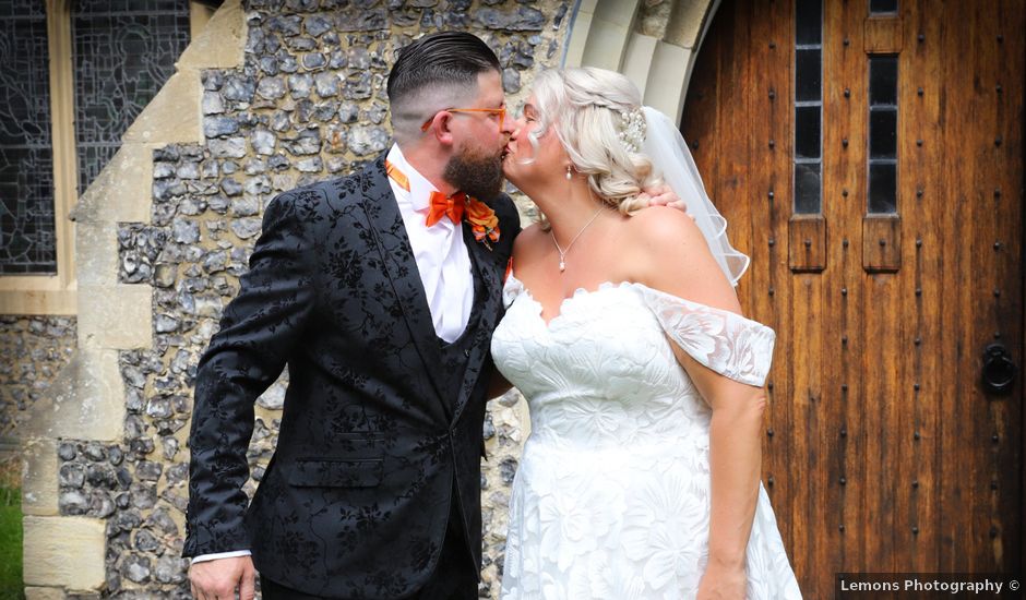 Liam and Emma's Wedding in Gillingham, Kent