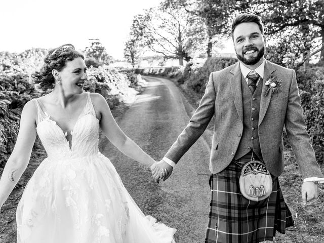 James and Camilla's Wedding in Chathill, Northumberland 6