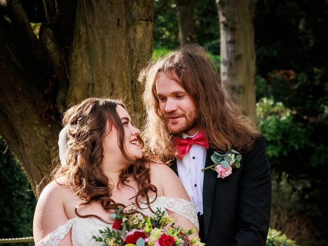 Rhys and Amy's Wedding in Spennymoor, Durham 32