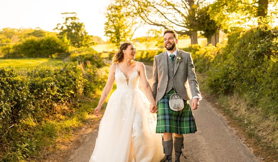 James and Camilla's Wedding in Chathill, Northumberland