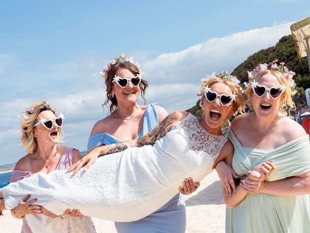 Jason Hartley and Helen Hartley's Wedding in St. Ives, Cornwall 4