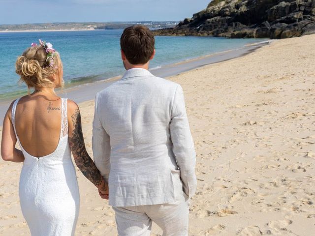 Jason Hartley and Helen Hartley's Wedding in St. Ives, Cornwall 11