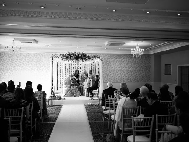 Aditya and Rebecca's Wedding in Hemel Hempstead, Hertfordshire 13
