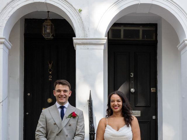 Tom and Hannah's Wedding in Chelsea, South West London 60