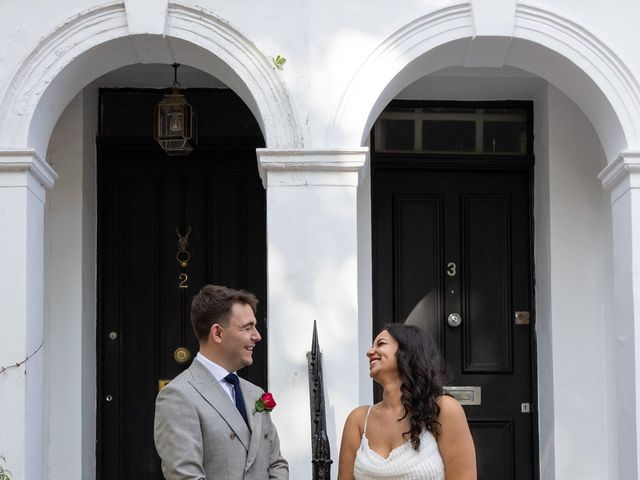 Tom and Hannah's Wedding in Chelsea, South West London 61