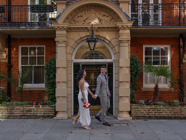 Tom and Hannah's Wedding in Chelsea, South West London 80