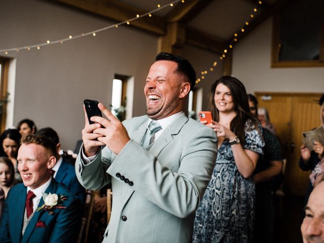 Adam and Charlotte&apos;s Wedding in Gower, Swansea 41