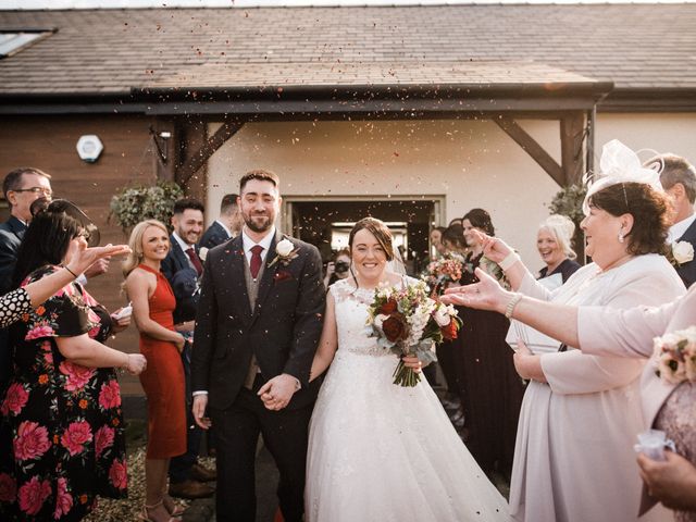 Adam and Charlotte&apos;s Wedding in Gower, Swansea 43