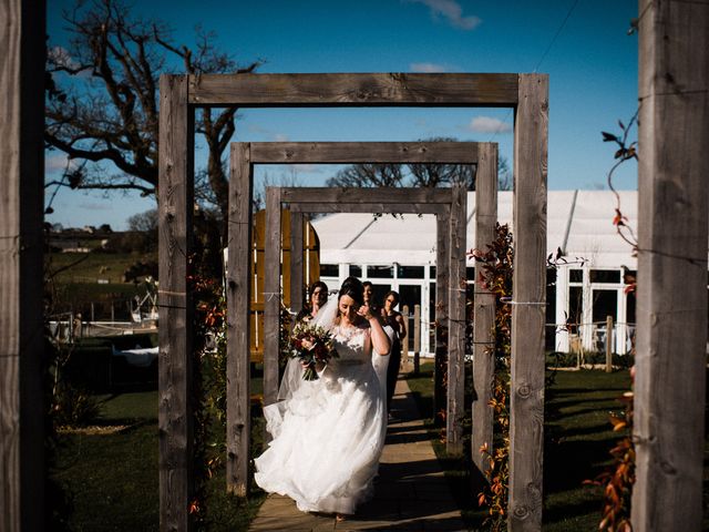 Adam and Charlotte&apos;s Wedding in Gower, Swansea 44