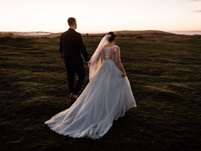 Adam and Charlotte&apos;s Wedding in Gower, Swansea 70