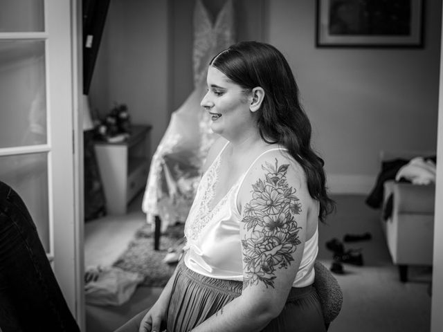Sophie and Ana's Wedding in Bowes, Durham 5