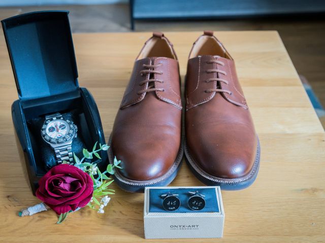 Sophie and Ana's Wedding in Bowes, Durham 8