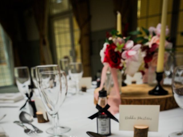 Sophie and Ana's Wedding in Bowes, Durham 9