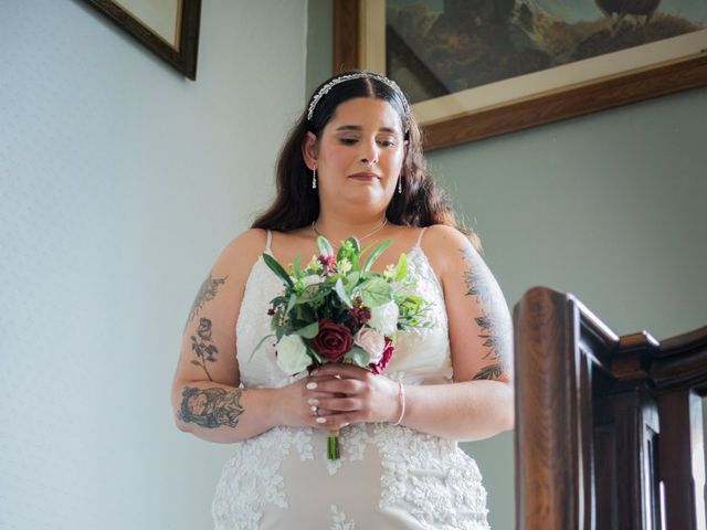 Sophie and Ana's Wedding in Bowes, Durham 19