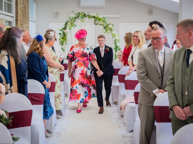 Sophie and Ana's Wedding in Bowes, Durham 27