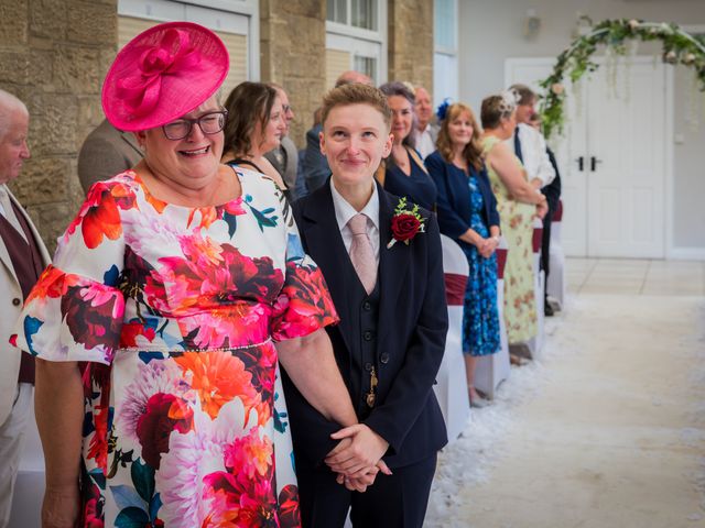 Sophie and Ana's Wedding in Bowes, Durham 28