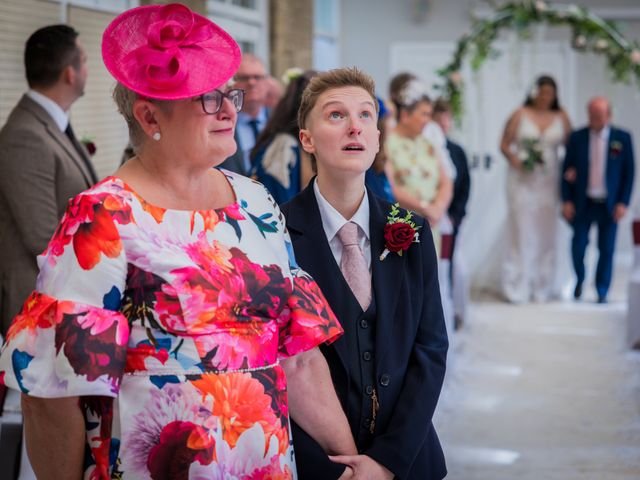 Sophie and Ana's Wedding in Bowes, Durham 29