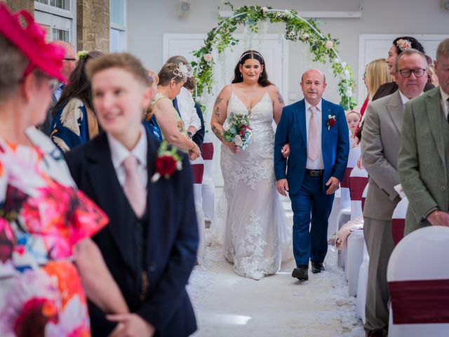 Sophie and Ana's Wedding in Bowes, Durham 30
