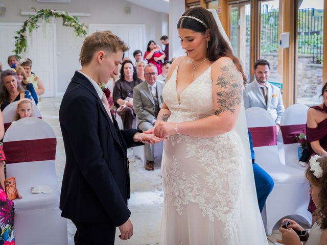 Sophie and Ana's Wedding in Bowes, Durham 34