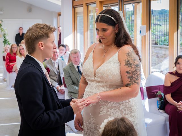 Sophie and Ana's Wedding in Bowes, Durham 35
