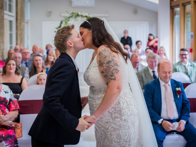 Sophie and Ana's Wedding in Bowes, Durham 36