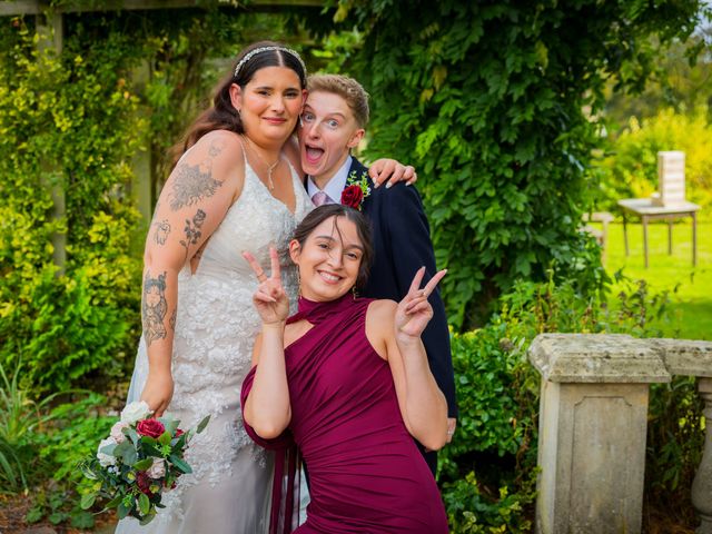 Sophie and Ana's Wedding in Bowes, Durham 43