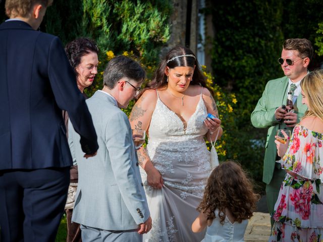 Sophie and Ana's Wedding in Bowes, Durham 44