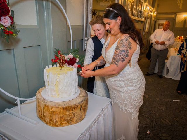 Sophie and Ana's Wedding in Bowes, Durham 62