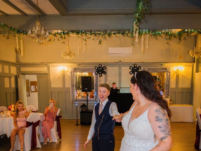 Sophie and Ana's Wedding in Bowes, Durham 63