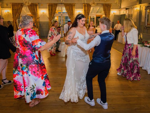 Sophie and Ana's Wedding in Bowes, Durham 64