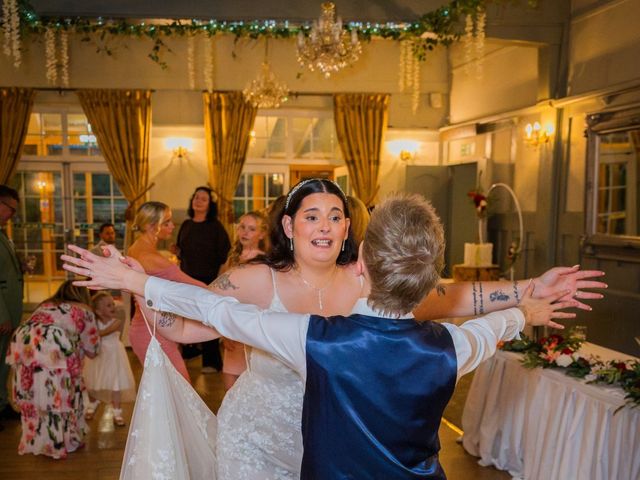 Sophie and Ana's Wedding in Bowes, Durham 65