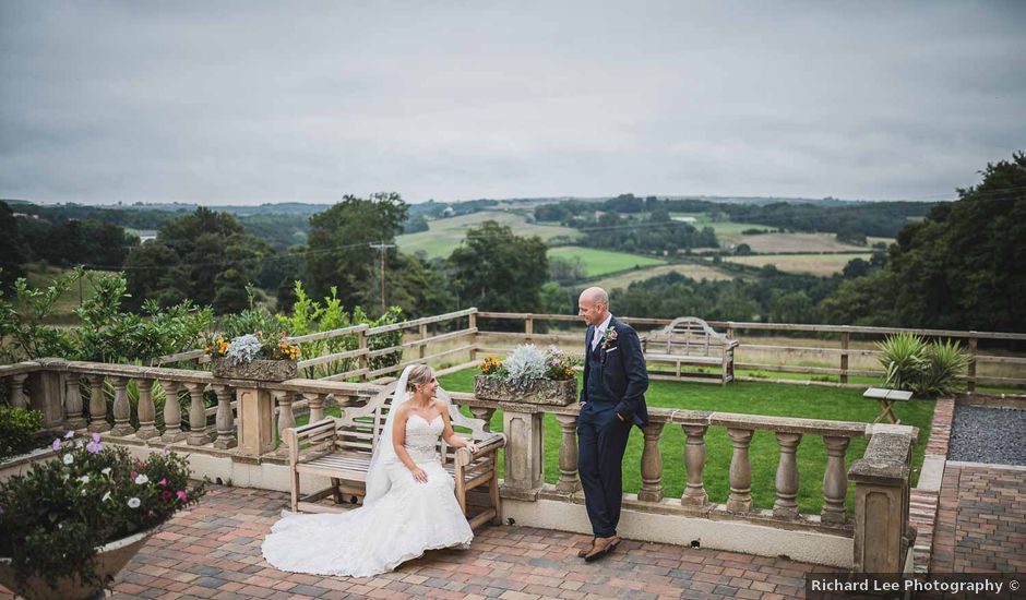 Matt and Helen's Wedding in Stanley, Durham