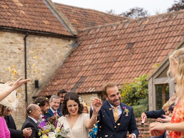 Eva and Dani&apos;s Wedding in Priston, Somerset 6