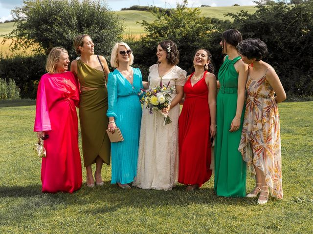 Eva and Dani&apos;s Wedding in Priston, Somerset 8