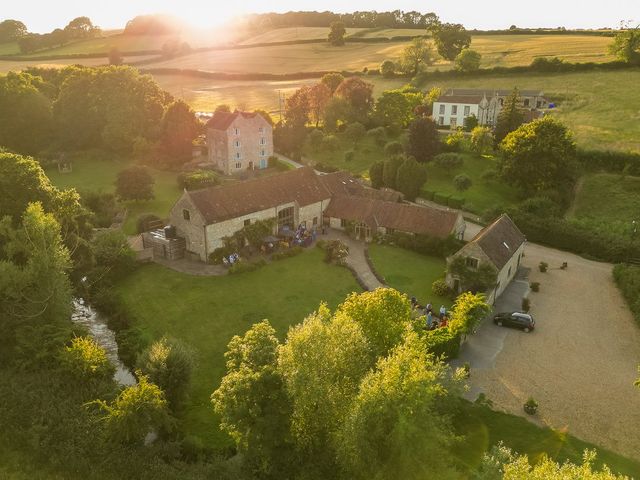 Eva and Dani&apos;s Wedding in Priston, Somerset 15