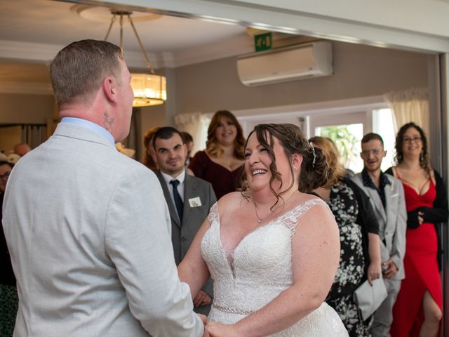 Rich and Kerry's Wedding in Christchurch, Dorset 14