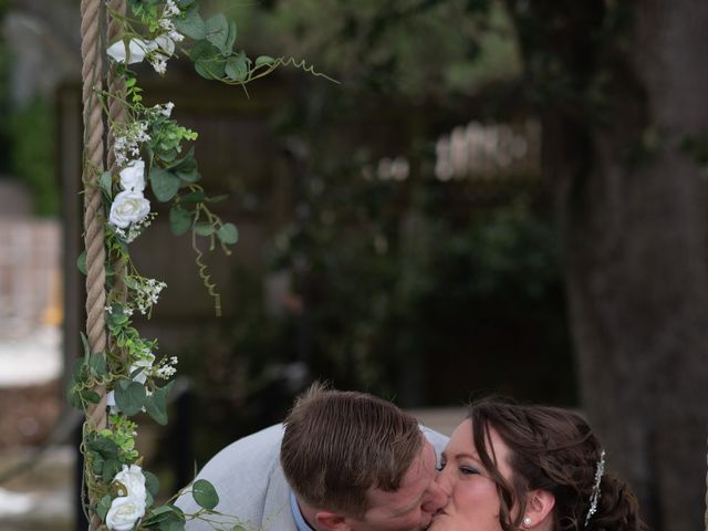 Rich and Kerry's Wedding in Christchurch, Dorset 18