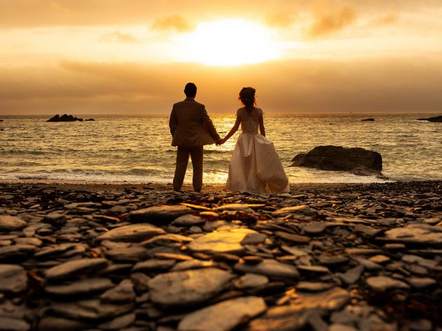 Megan and Harry's Wedding in Ilfracombe, Devon 2