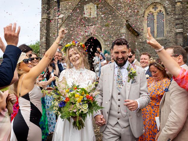 Megan and Harry's Wedding in Ilfracombe, Devon 7