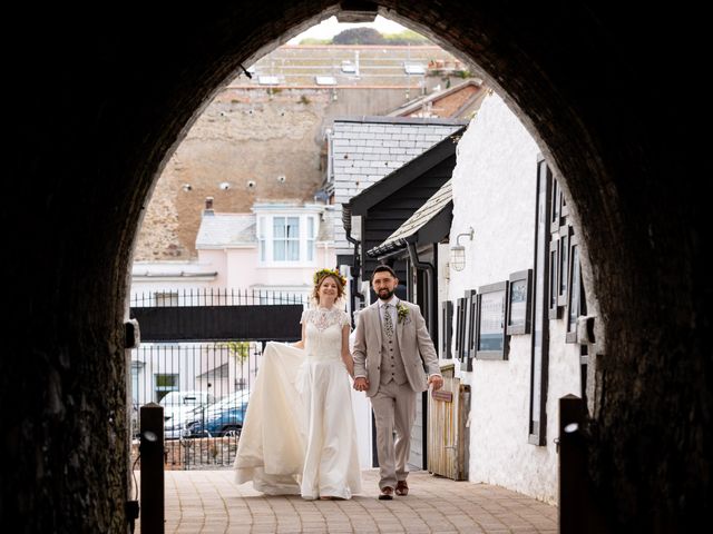 Megan and Harry's Wedding in Ilfracombe, Devon 8