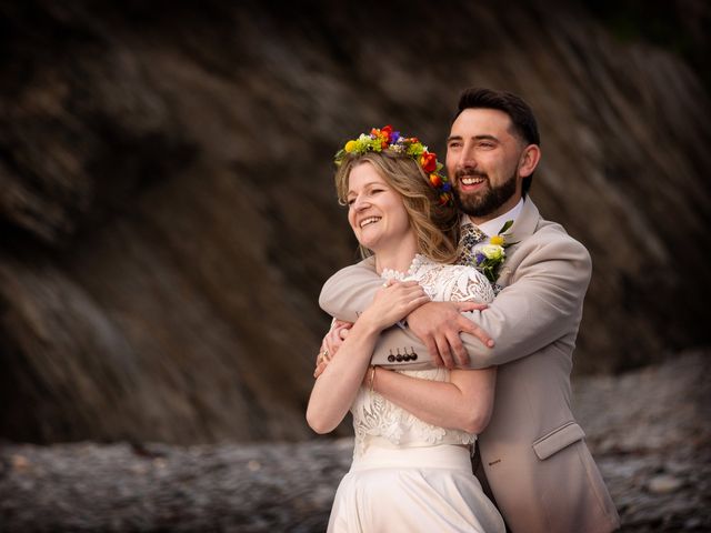 Megan and Harry's Wedding in Ilfracombe, Devon 20