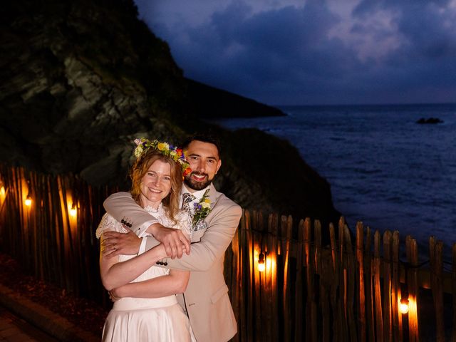 Megan and Harry's Wedding in Ilfracombe, Devon 25