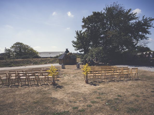 Ben and Lizzie's Wedding in Hayle, Cornwall 8