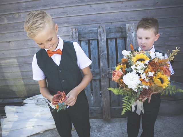 Ben and Lizzie's Wedding in Hayle, Cornwall 11