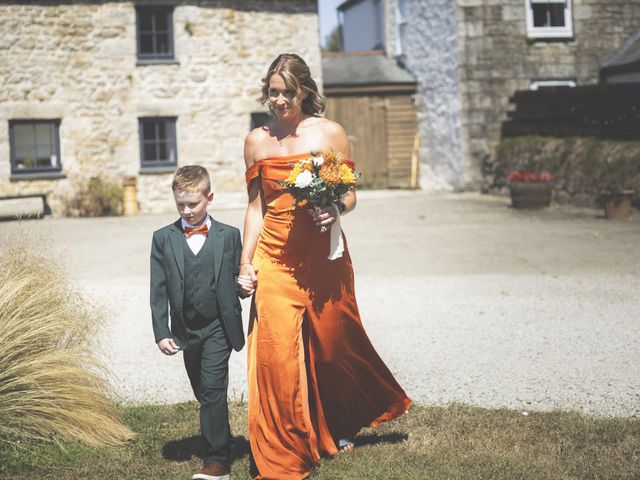 Ben and Lizzie's Wedding in Hayle, Cornwall 14