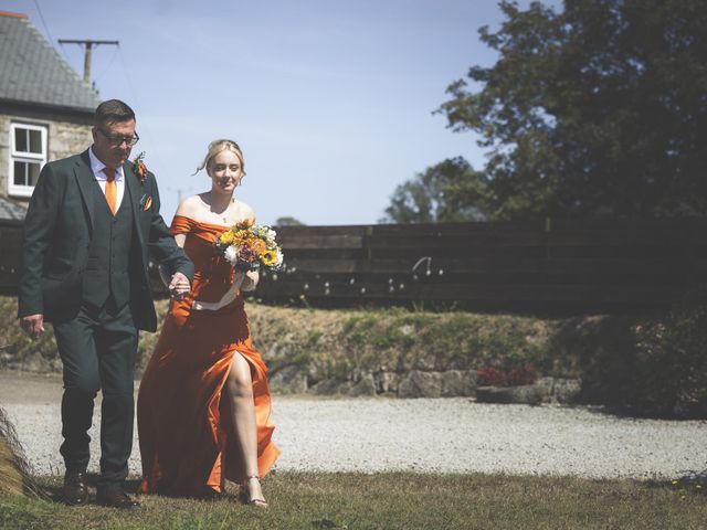 Ben and Lizzie's Wedding in Hayle, Cornwall 16